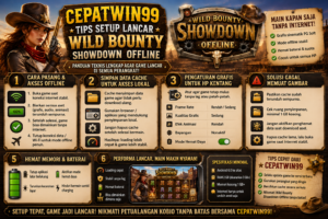 Cepatwin99: Tips Setup Lancar Wild Bounty Showdown Offline